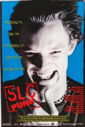 Framed SLC Punk! Matthew Lillard Print
