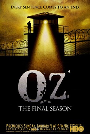 Framed Oz Final Season Print