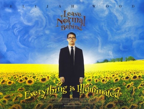 Framed Everything Is Illuminated - Leave normal behind Print