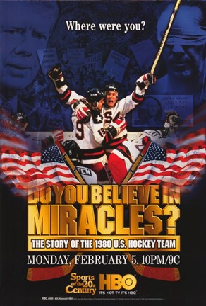 Framed Do You Believe in Miracles  The Story of the 1980 U.S. Hockey Team Print