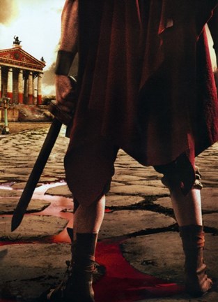 Framed Rome Gladiator (TV) Print