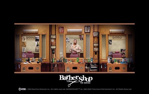 Framed Barbershop The Series Print