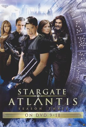 Framed Stargate: Atlantis TV Show Print