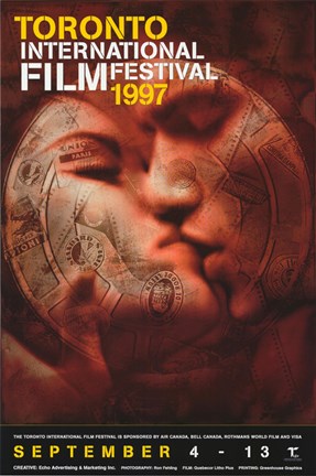Framed Toronto International Film Festival 1997 Print