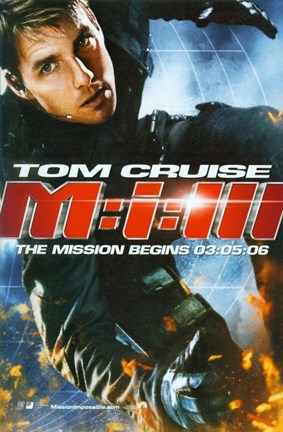 Framed Mission: Impossible III - Tom Cruise Print