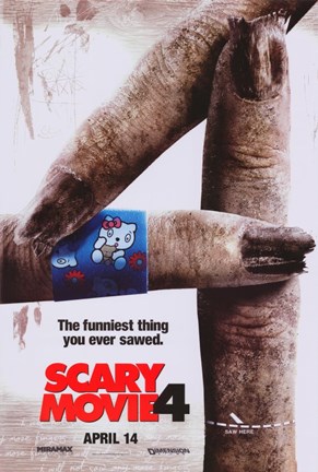 Framed Scary Movie 4 - fingers Print