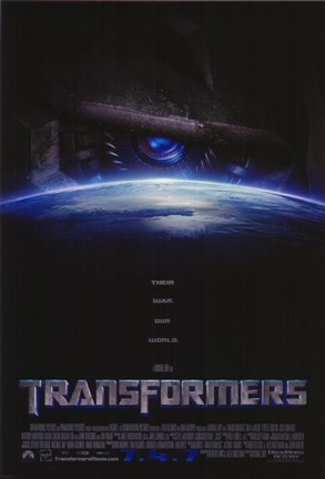 Framed Transformers - style E Print