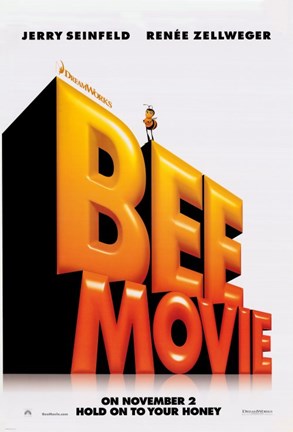 Framed Bee Movie Print