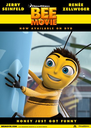 Framed Bee Movie Climbing Print