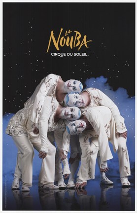 Framed Cirque du Soleil - La Nouba, c.1998 (les cons) Print
