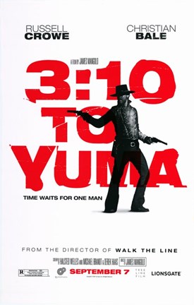 Framed 3:10 to Yuma Red Print