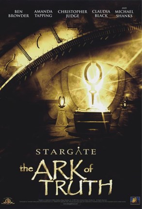Framed Stargate: The Ark of Truth Print