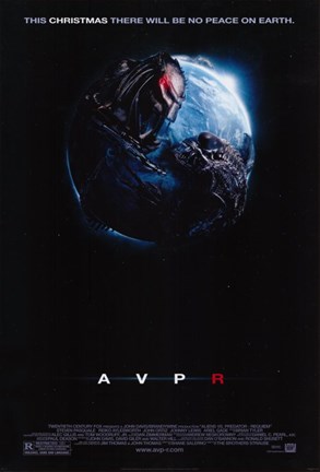 Framed Aliens Vs. Predator: Requiem Print