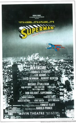 Framed Superman (Broadway) Print