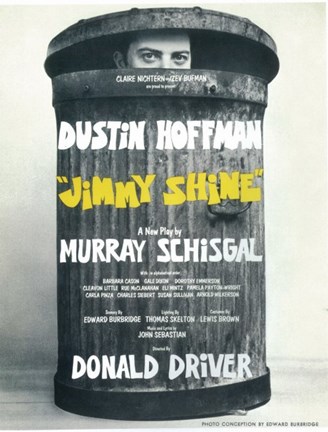 Framed Jimmy Shine (Broadway) Print