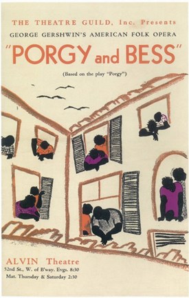 Framed Porgy And Bess (Broadway) Print