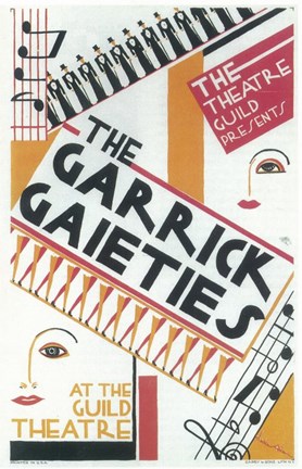 Framed Garrick Gaieties (Broadway) Print