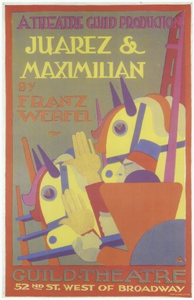 Framed Juarez And Maximilian (Broadway) Print