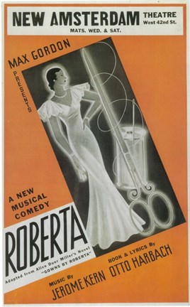 Framed Roberta (Broadway) Print