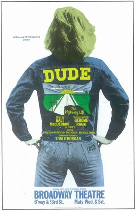 Framed Dude (Broadway) Print