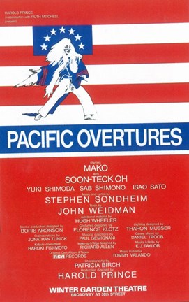 Framed Pacific Overtures (Broadway) Print
