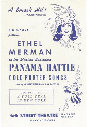 Framed Panama Hattie (Broadway) Print