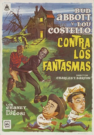 Framed Bud Abbott and Lou Costello Meet Frankenstein, c.1948 (Spanish) Print