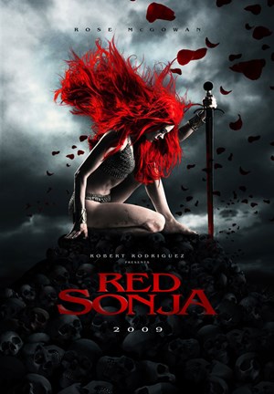 Framed Red Sonja, c.2009 - style C Print