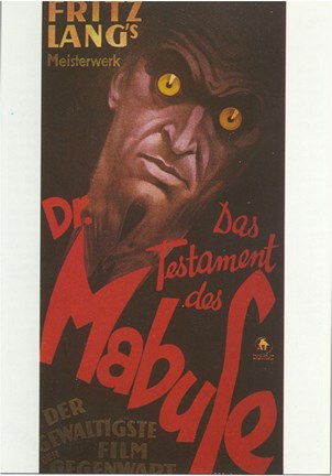 Framed Crimes of Dr. Mabuse Print