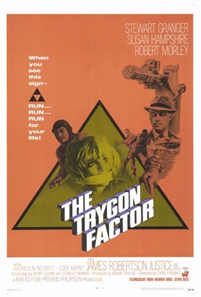 Framed Trygon Factor Print