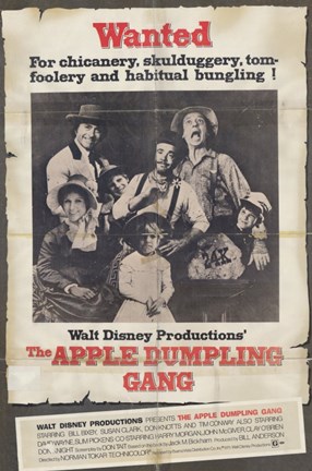 Framed Apple Dumpling Gang Print