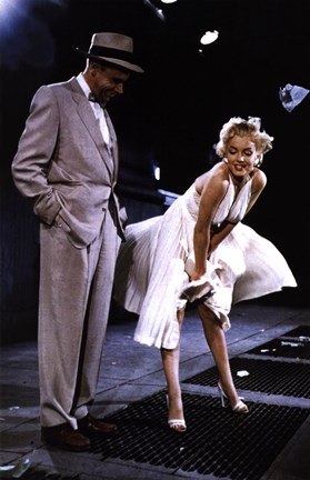 Framed Seven Year Itch - style E, c.1955 Print