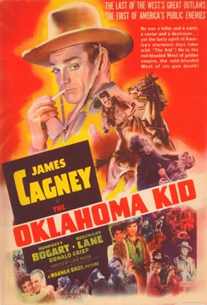 Framed Oklahoma Kid Bogart &amp; Lane Print