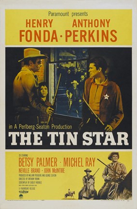 Framed Tin Star (movie poster) Print