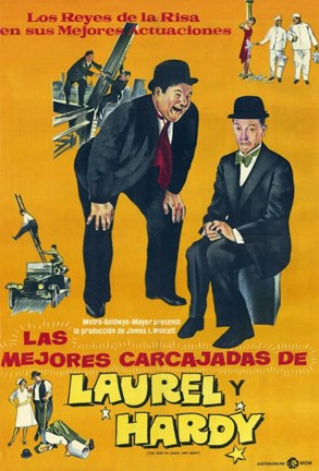 Framed Best of Laurel and Hardy Print