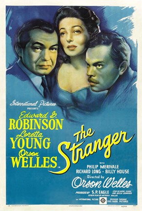 Framed Stranger Robinson Young Welles Print