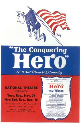 Framed (Broadway) Conquering Hero Print