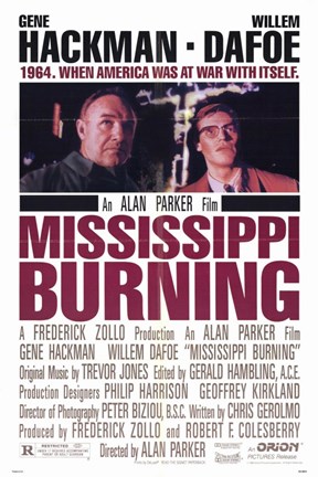 Framed Mississippi Burning By Alan Parker Print