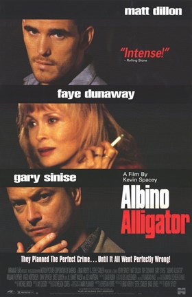 Framed Albino Alligator Movie Print