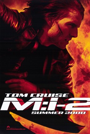 Framed Mission: Impossible 2 Tom Cruise Print