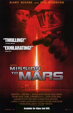 Framed Mission to Mars Print