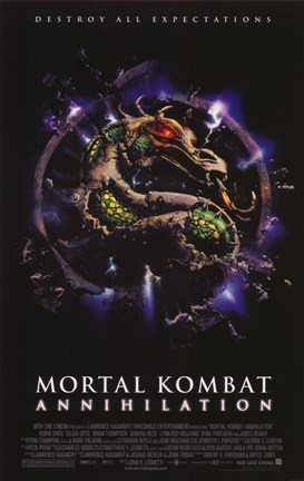 Framed Mortal Kombat 2: Annihilation Film Print