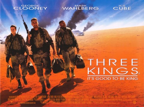 Framed Three Kings Movie Print