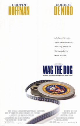 Framed Wag the Dog Print