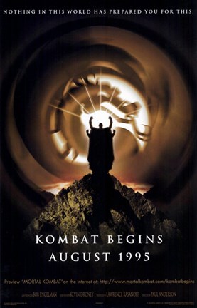 Framed Mortal Kombat - Kombat begins Print