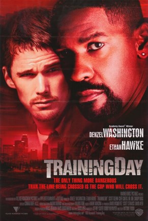 Framed Training Day Ethan Hawke Print