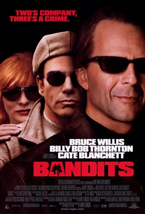 Framed Bandits Bruce Willis Print