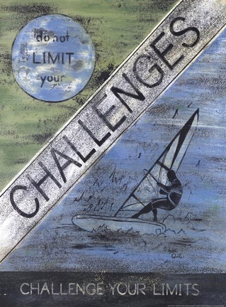 Framed Challenges Print