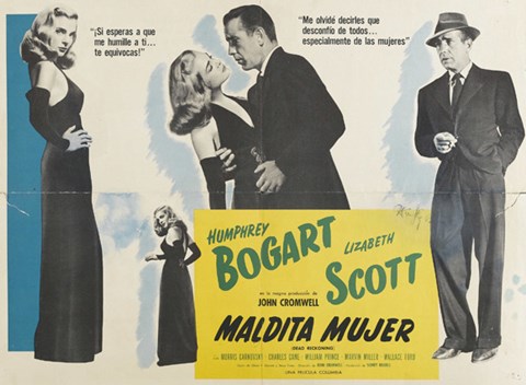 Framed Dead Reckoning Bogart Scott Print