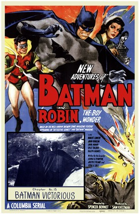 Framed Batman and Robin - Batman Victorious Print